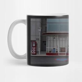 Retro gas station from Frankfurt Mug